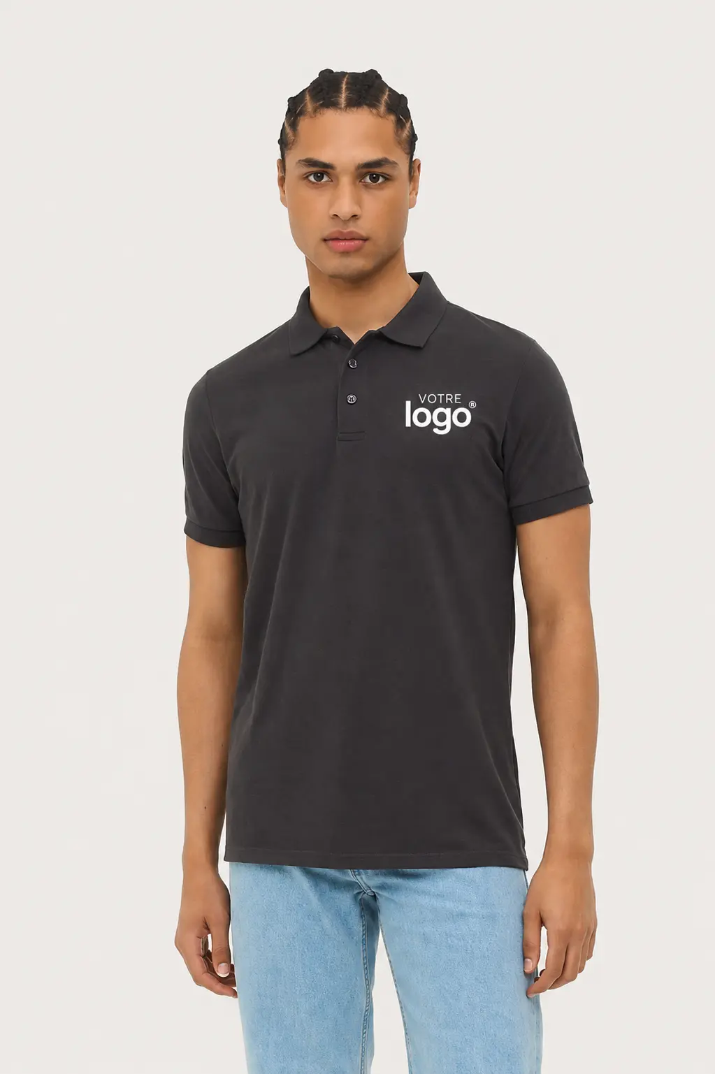 Polo personnalisé brodtek (1)